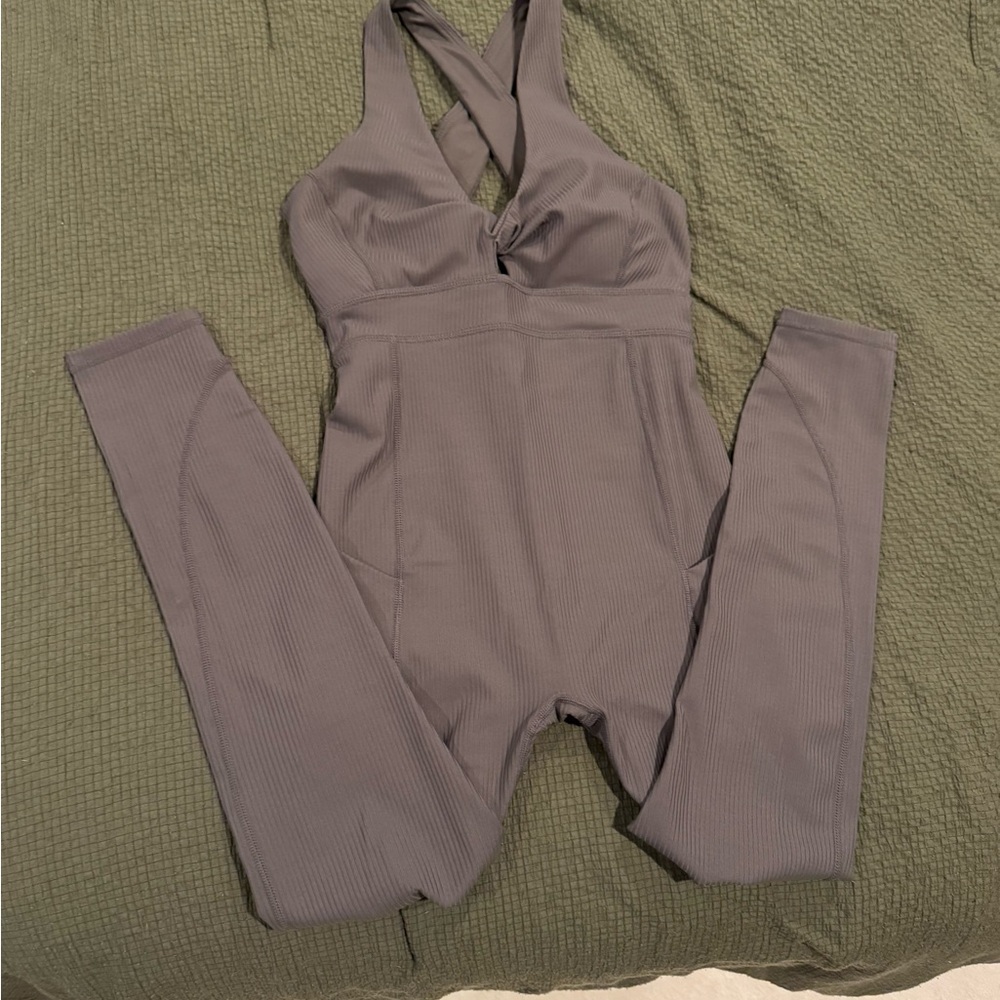 BrownGray Fabletics bodysuit